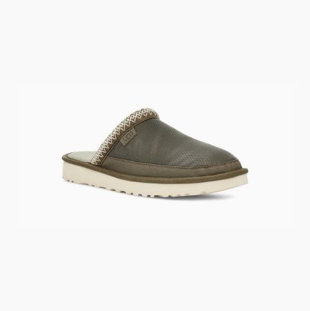 UGG Tasman Slip-On ULD Mono - Tøfler Herre - Grønn (NO-K990)